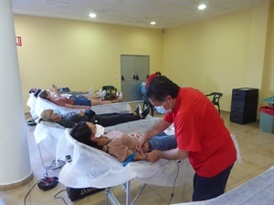 Los 682 donantes se presentaron en las 17 captaciones de sangre que se organizaron en la Nucía