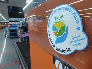 Economy Cash es un supermercado solidario con el Programa de Alimentos de La Nucía