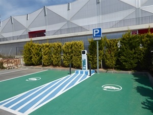 La Nucía cuenta con 102 plazas de parking de recarga y de movilidad reducida, que aparecerán en la App1