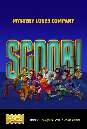 Esta noche será el turno de la película de animación "Scooby-Scoob"