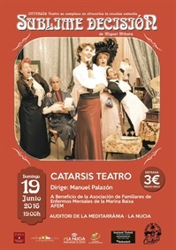 La Nucia Cartel Teatro Sublime Dec 2016